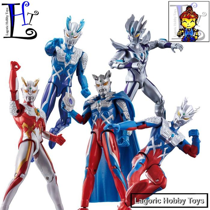 Gambar Ultra Action Figure Ultraman Bandai Mix Varian Single LHT P5 Zero - Random dari Lagoric Hobby Toys undefined Tokopedia