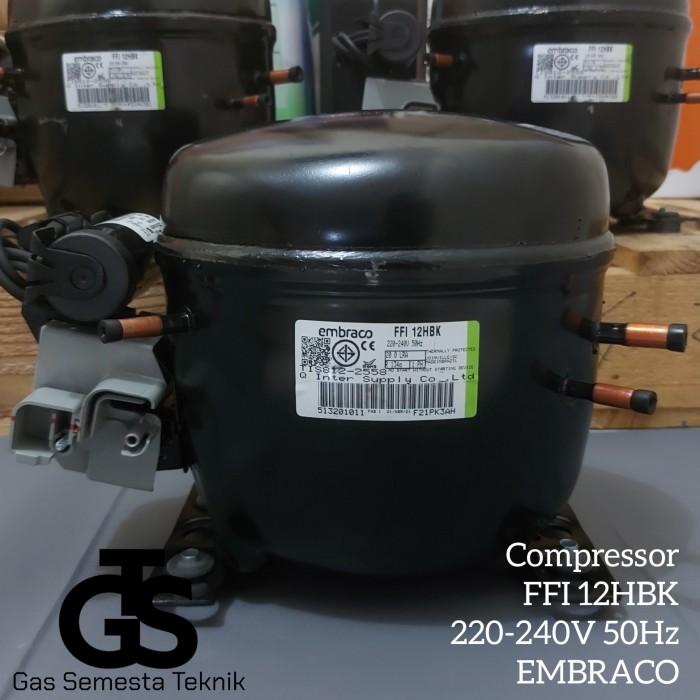 Refrigerator FFI Series Embraco Compressor Hp Codes