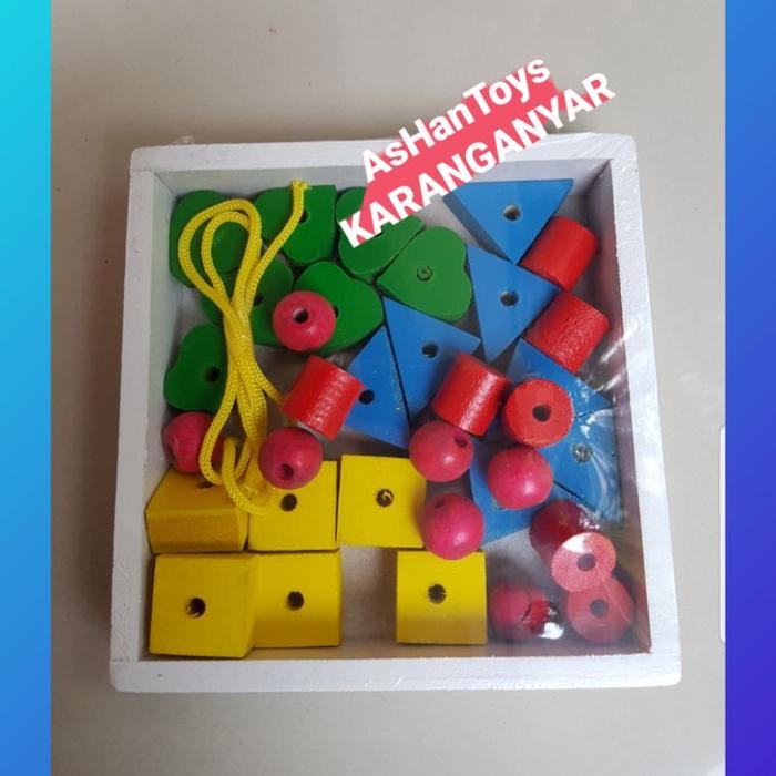 Gambar Geometri,Geometri Kayu,Meronce,Meronce Kayu,Meronce Geometri,Roncean, - Bingkai kayu dari Peditoys1 undefined Tokopedia