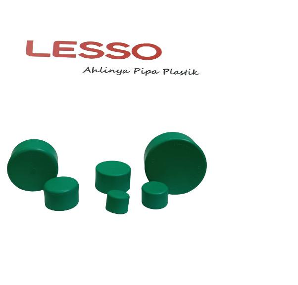 Gambar Dop Cap Merk PPR-LESSO - 1/2" - 3/4" dari sumber sukses mandiri jaya undefined Tokopedia