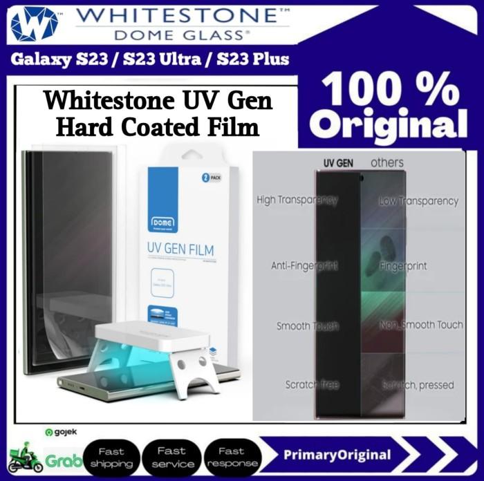 Gambar Screen Protector Samsung S23 Ultra Plus Whitestone UV Gen Film - S23 dari Supcase Official ID undefined Tokopedia