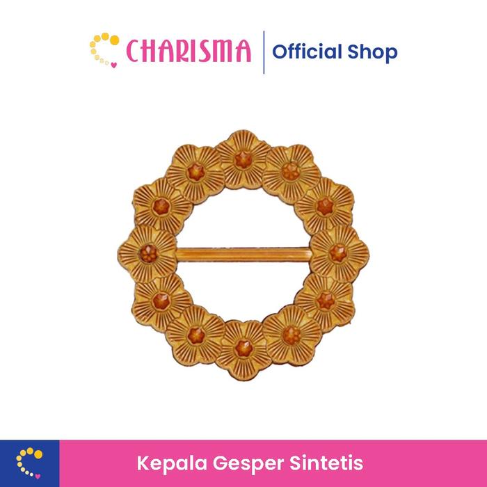 Gambar Charisma Kepala Gesper Wanita Bahan Sintetis - Buckle Head - Bunga 5cm dari Charisma Solo undefined Tokopedia