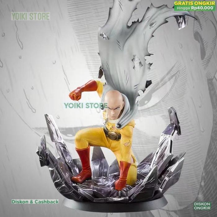 Gambar Y.S Patung Pajangan Action Figure One Punch Man Saitama Guru Versi Q - 02 Tanpa 24cm dari YOIKI JKTSTORE undefined Tokopedia