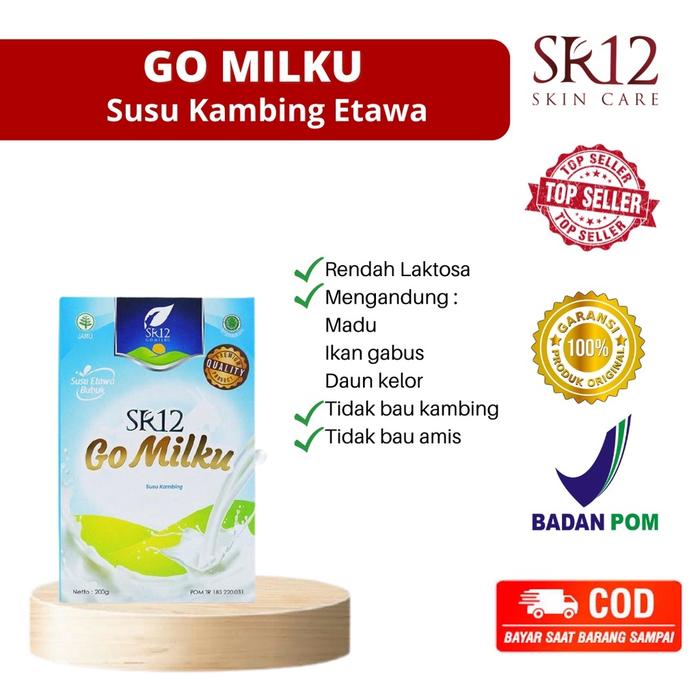 Gambar SUSU KAMBING GO MILKU SR12 200 GR SUSU KAMBING ETAWA SUSU dari Iffaa store undefined Tokopedia