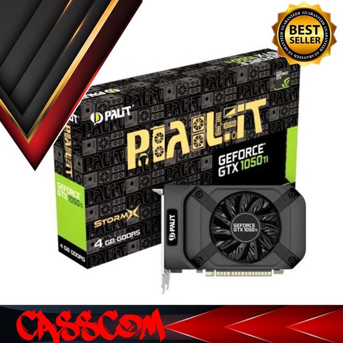 Stormx Gtx1050 Ti 4g Palit GeForce 1050 Ti StormX NE5105T018G1