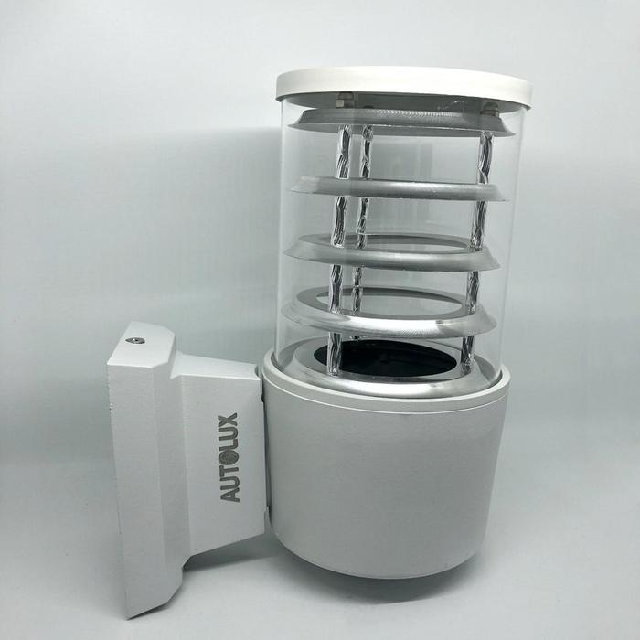 Gambar Lampu Dinding Outdoor Bulat Garis Hitam+Silver E27 1Arah - AUTOLUX - Putih dari Bima sakti elektronik_NEW undefined Tokopedia