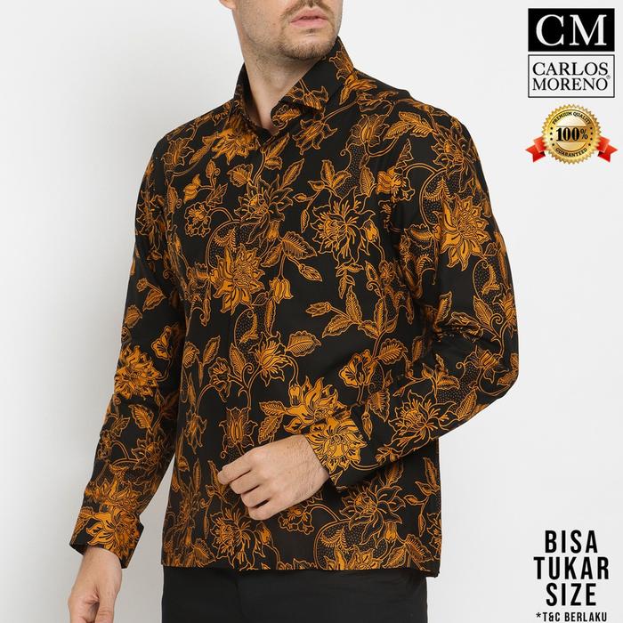 Gambar Jual Carlos Moreno Kemeja Batik Pria - Sadewa Murah dari dekafobu undefined Tokopedia
