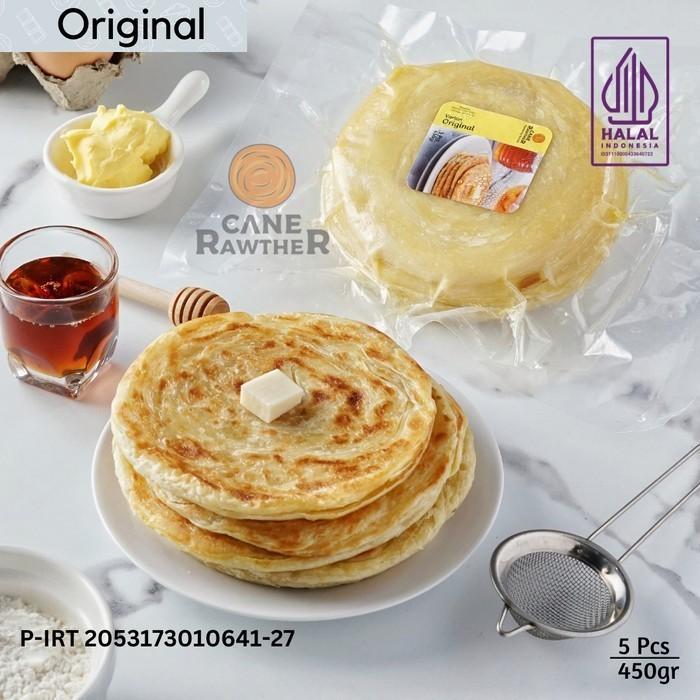 Label Roti Cane Promo Roti Maryam / Roti Cane / Roti Canai Frozen Original Isi 5 Pcs ...