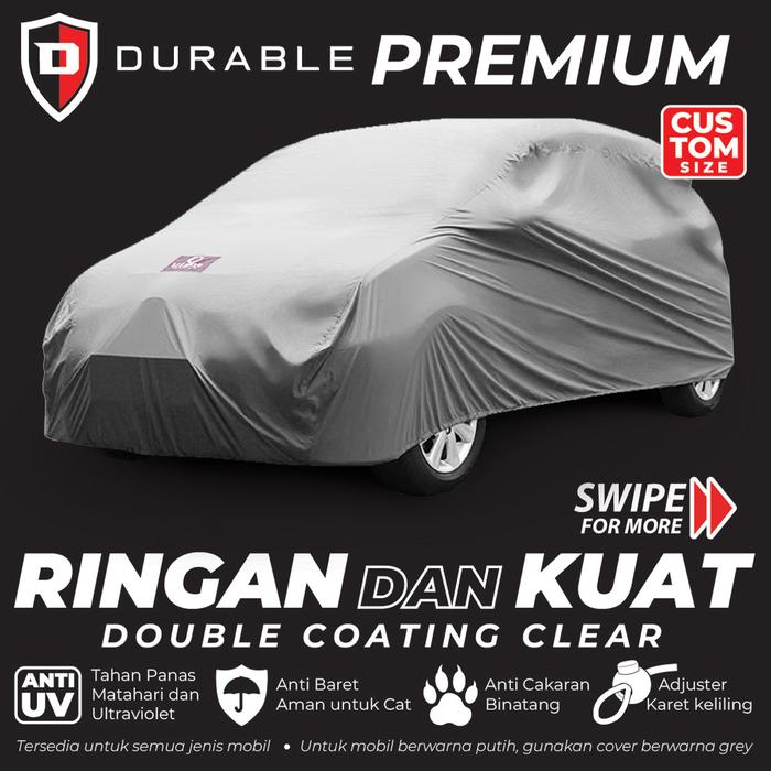 Gambar Mazda 2 Hatchback Durable Premium Car Body Cover/Tutup Mobil - Hitam dari Durable Indonesia undefined Tokopedia