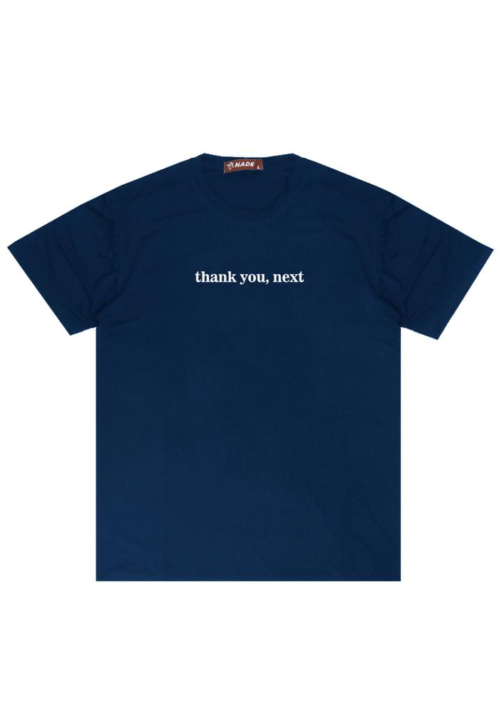 Gambar NTC54 kaos anti kusut stretch pria distro thank you next navy - L dari Nade_Japan undefined Tokopedia