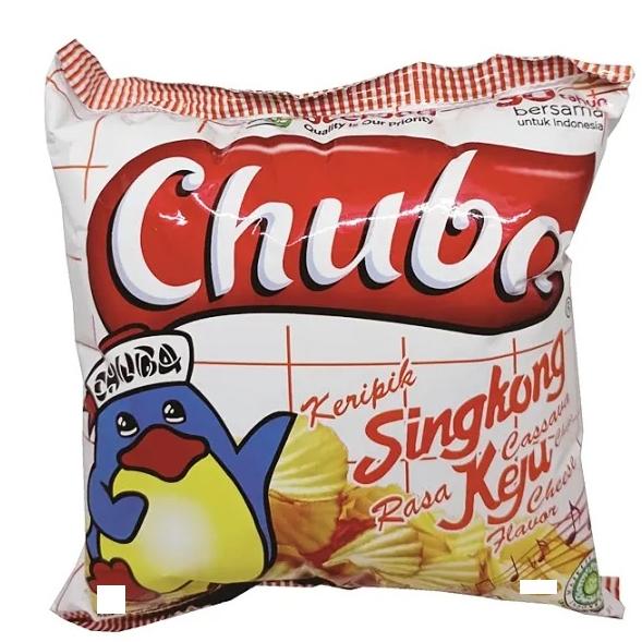 Gambar CHUBA KERIPIK SINGKONG 12gr CASSAVA KEJU BALADO CEMILAN ANAK KRIPIK - SINGKONG KEJU dari Jojo Shop Official undefined Tokopedia
