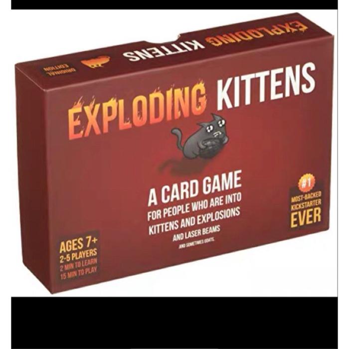 Gambar Exploding Kittens - Uno - Monopoly - Basic Board Game - Basic dari topbgtstore undefined Tokopedia