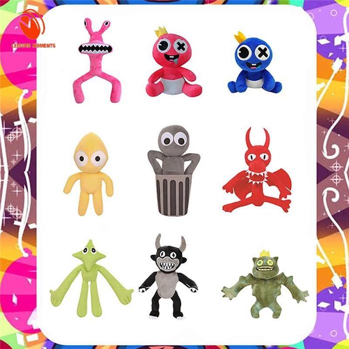 Gambar Rainbow Friends Plush Toy Boneka Karakter Kartun Game Kawaii Monster dari Verrysu Store undefined Tokopedia