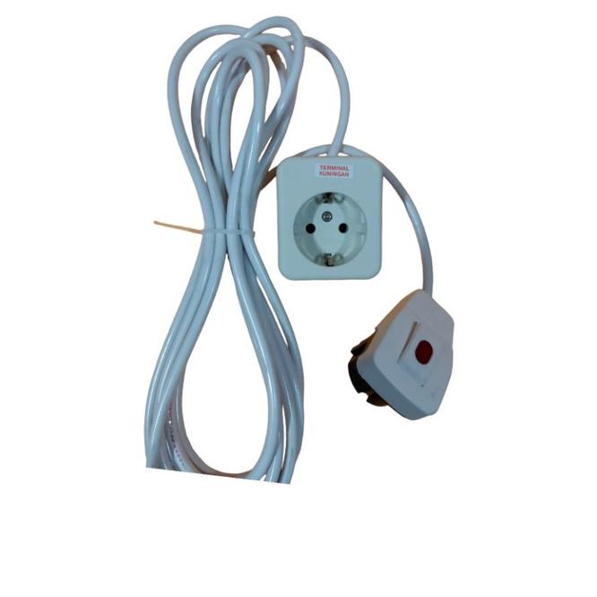 Jual [Rakitan] Stop Kontak Uticon 1 2 3 4 5 6 kabel eterna Terminal ...