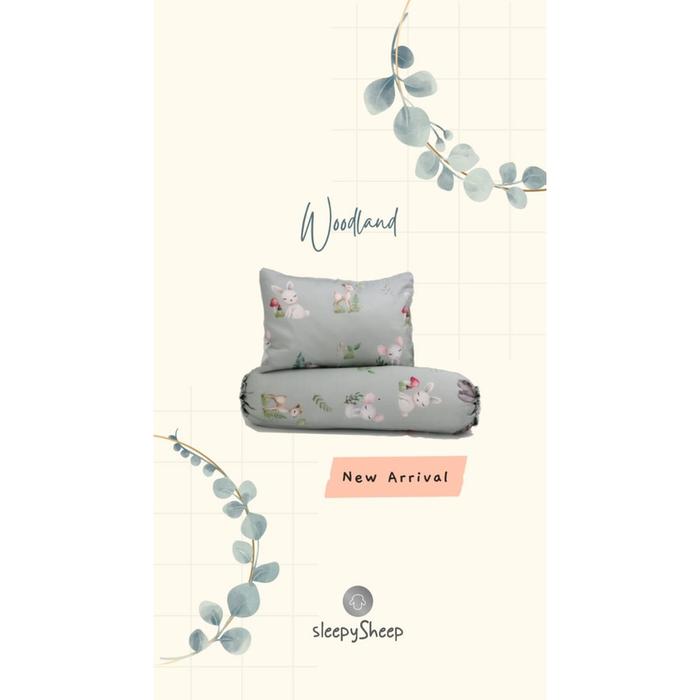 Gambar FULL SET BEDDING ALL SIZE - Woodland, 120x200x30cm dari Sleepy Sheep undefined Tokopedia