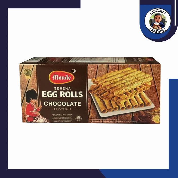 Gambar Monde Serena Egg Roll Rolls 168gram 168 gram All Variant - Coklat dari Logan Market undefined Tokopedia