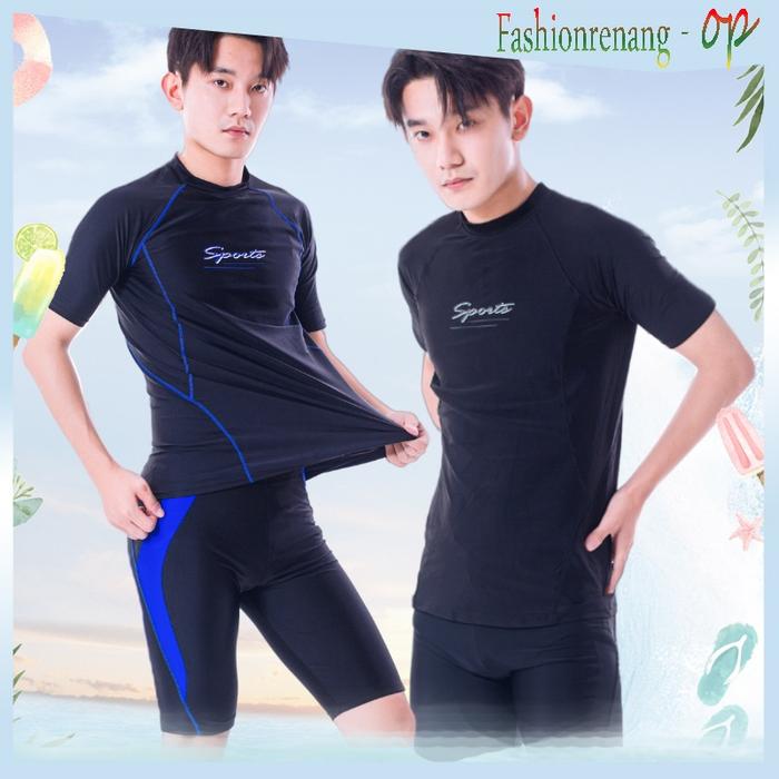 Gambar Baju Renang Wanita Santai Motif Swimming Lengan Lembut Atasan U3O8 Te dari marimorostore undefined Tokopedia