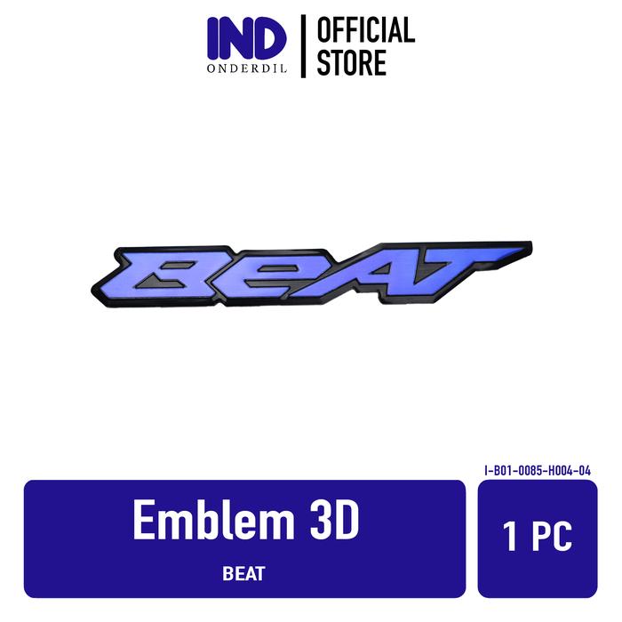 Gambar Emblem Logo Honda Beat 3D Timbul Muncul Satuan Stiker Tempel1 Pc - Biru dari IND Onderdil undefined Tokopedia