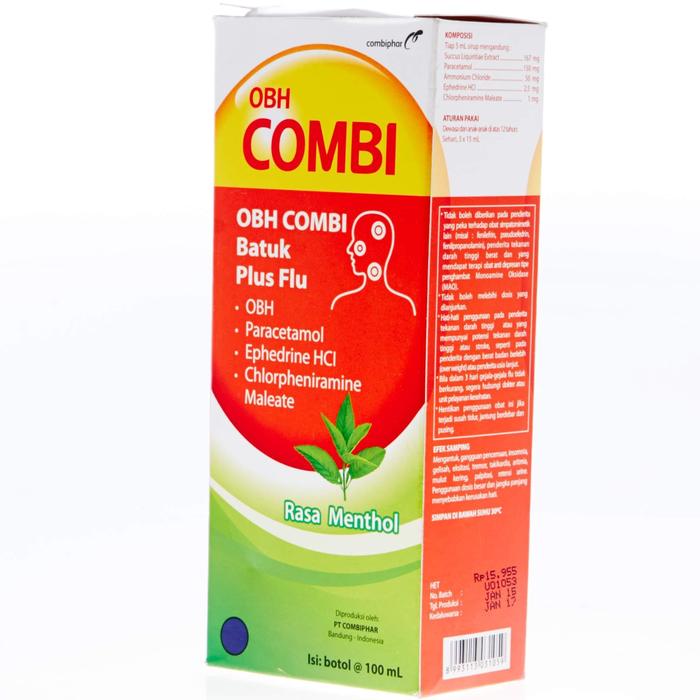 Gambar OBH COMBI Batuk Flu Menthol 100 ml dari Alfamidi Official Store undefined Tokopedia
