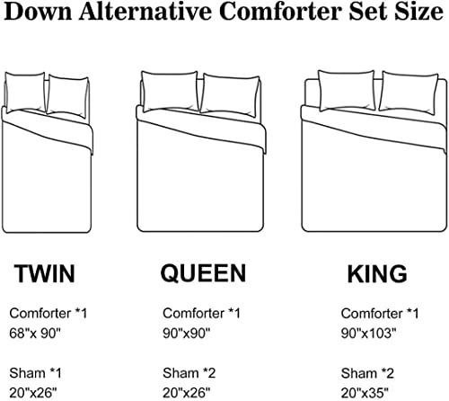 Gambar Shatex Tufted Summer Comforter King Cal King Size Bedding Set- 3 Piece dari Home and Kitchen USA undefined Tokopedia