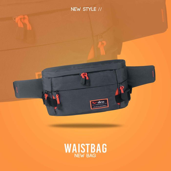 Gambar IAM PROJECT - Tas Pinggang Waistbag Elbrus Outdoor IAM-520 - TL-524-ALL-SIZE dari IAM Official id undefined Tokopedia