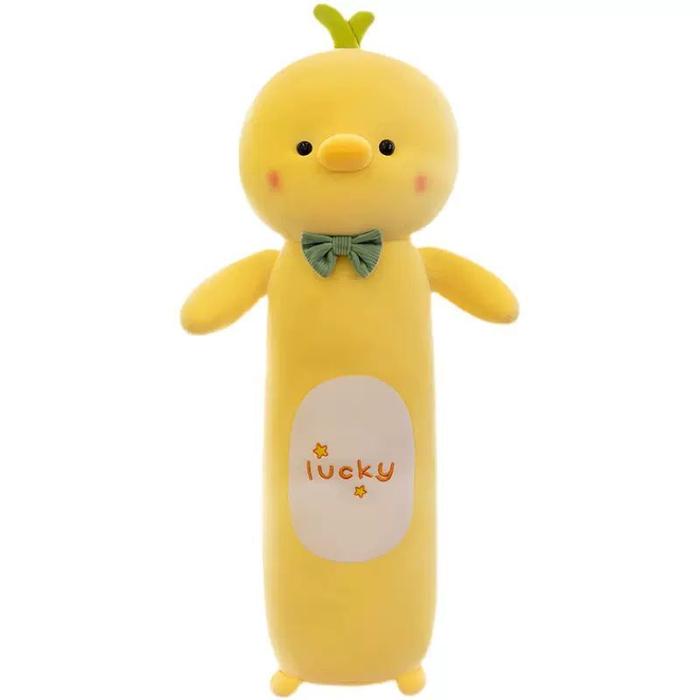 Gambar Boneka Guling Bebek Piyo Lucky Bahan Yelvo Halus Lembut Dan SNI - Guling 60cm dari Diary Boneka undefined Tokopedia