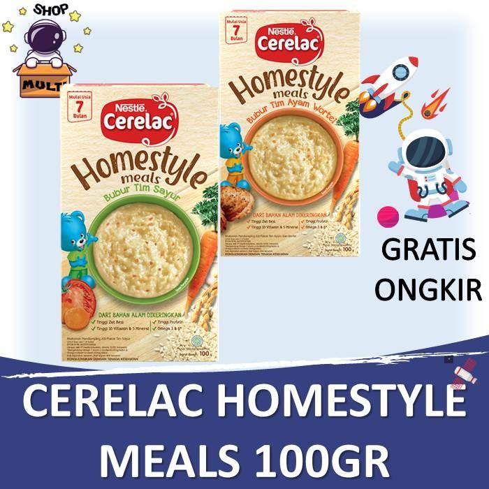 Gambar CERELAC HOMESTYLE BUBUR BAYI 100GR - TIM AYAM BAWANG dari SILVER LINKS undefined Tokopedia