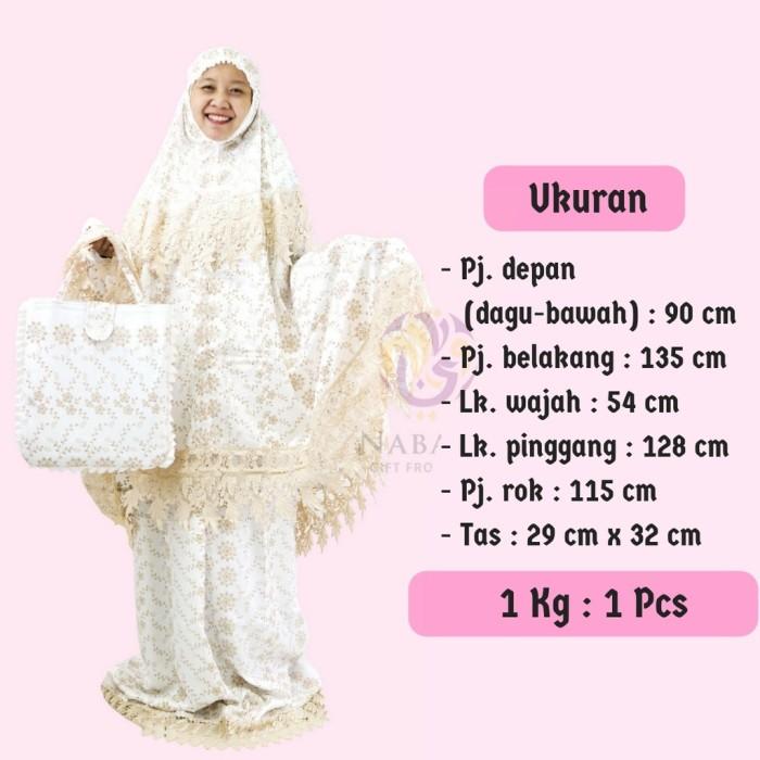 Gambar 100% NEW MUKENA MUKENAH SETELAN SUTRA SUTERA MILO RENDA UKURAN JUMBO dari toko_armin undefined Tokopedia