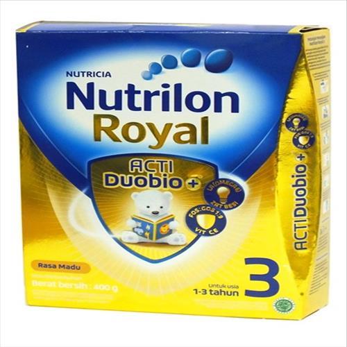 Gambar S40142 SUSU BUBUK NUTRILON ROYAL ACTI DUOBIO 3 400GR MADU BOX dari PASAR SWALAYAN MAJU BERSAMA undefined Tokopedia