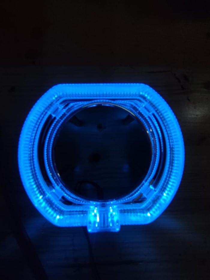 Gambar AYOTO SHROUD ANGEL EYES KRISTAL PROJIE MOTOR MOBIL MODEL BMW & BULAT - BMW 2,5' BLUE dari PRABU LED undefined Tokopedia