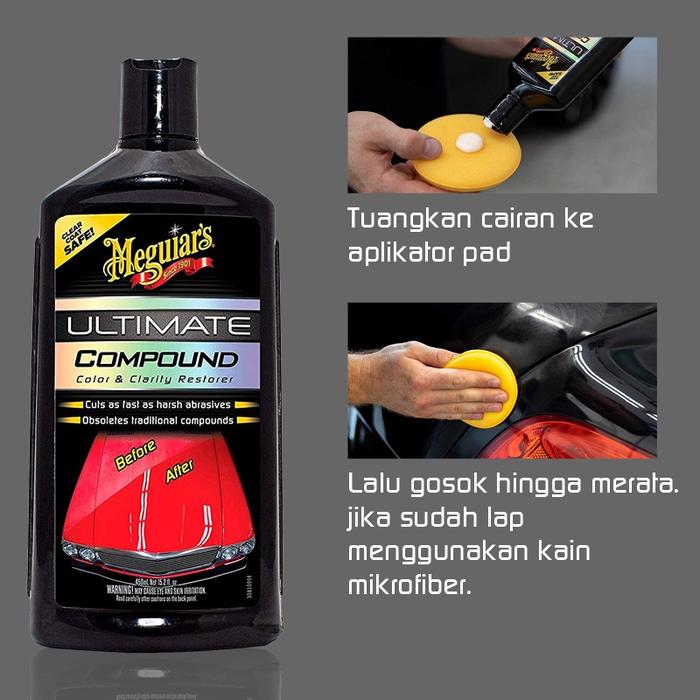 Meguiars Ultimate Compound, Polishing Compound, Rubbing