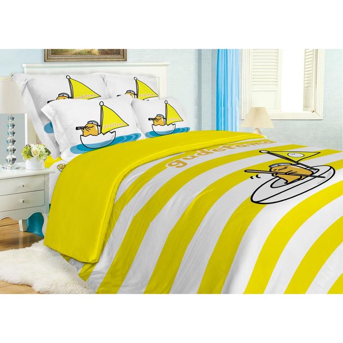 Gambar Bed Cover Gudetama Original Sanrio License - double, Motif B dari risebedding Kota Bandung Tokopedia