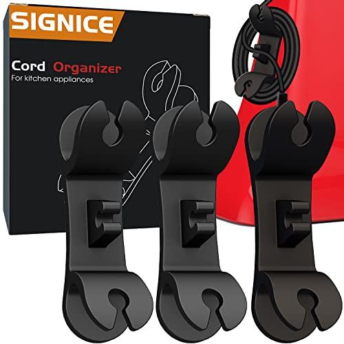 Gambar Cord Organizer for Appliances - Upgraded Patented Signice 3 Pack(Blk) dari Home and Kitchen USA undefined Tokopedia
