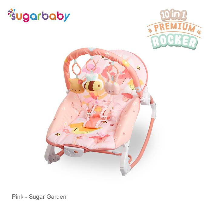 Gambar Sugar Baby 10 in 1 Premium Rocker - SUGAR GARDEN dari Chubby Baby Jakarta undefined Tokopedia