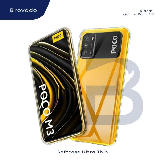 Gambar Casing Xiaomi Poco M3 / M3 Pro / M5 Softcase Ultrathin Bening Silikon - Poco M3, Casing Bening dari BROVADO undefined Tokopedia