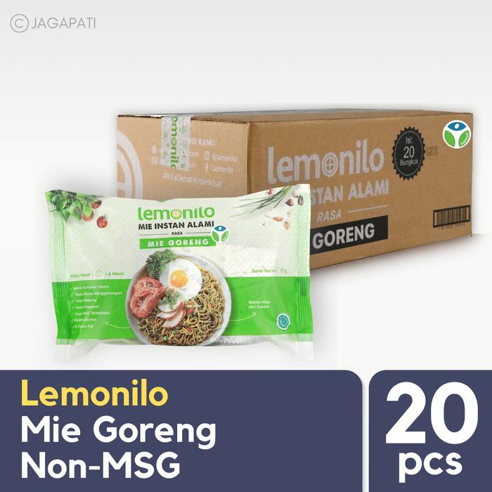 Gambar Lemonilo Mie Goreng Box Isi 20 Pcs - Bebas MSG - Tanpa Pengawet Murah dari henrietta st0re undefined Tokopedia
