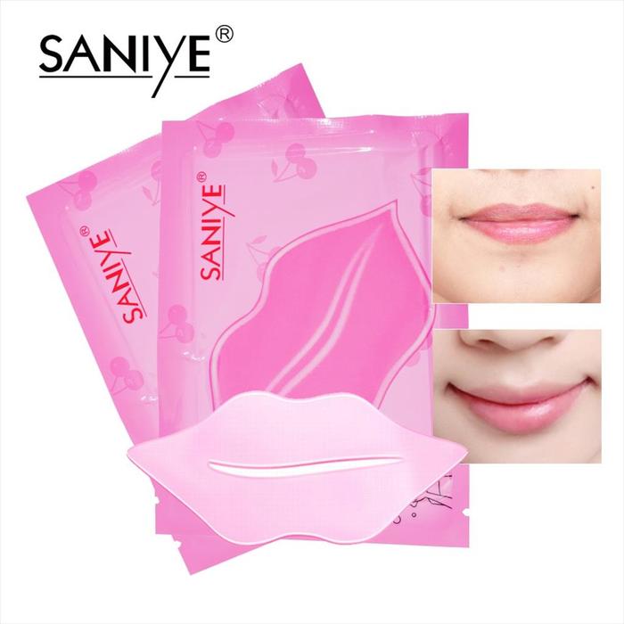 Gambar SANIYE COLLAGEN CHERRY LIP MASK / COLLAGEN GOLD EYE MASK - CHERRY LIP MASK dari Tokoku DC undefined Tokopedia