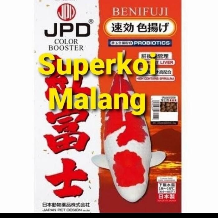 Gambar Benifuji JPD Color 2KG Warna 2 KG Pakan Koi Floating Grow Growth - 2 kg ori M dari SUPERKOI MALANG undefined Tokopedia
