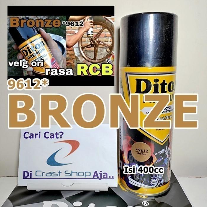 Gambar Cat Pilox Diton Premium BRONZE 9612 400cc motor mobil mesin engin velg dari Dimasmt08 Crast Shop undefined Tokopedia