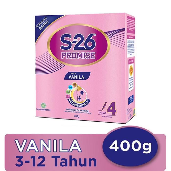 Gambar S-26 Promise Tahap 4 Susu Pertumbuhan Anak 3-12 Tahun Vanila 400 g dari Alfamidi Official Store undefined Tokopedia