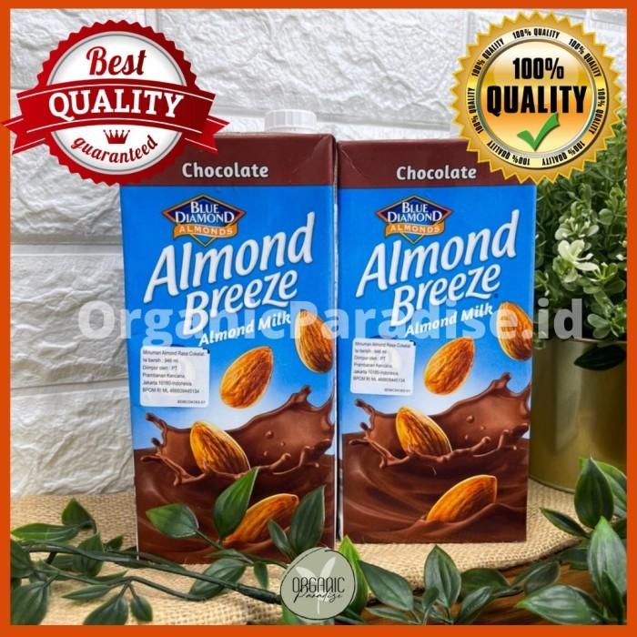 Gambar Blue Diamond Susu Almond Breeze Chocolate 946 ml - CHOCOLATE, BUBBLEWRAP dari Healthy Paradise undefined Tokopedia
