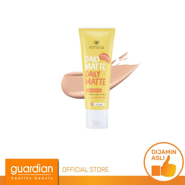 Gambar Emina Daily Matte BB Cream 16 g Matte Finish Oil Control - 01 Light dari Guardian Official Store undefined Tokopedia