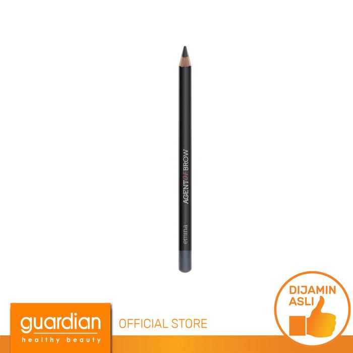 Gambar Emina Agent of Brow 1.2 g Pensil Alis Creamy & Pigmented - Black dari Guardian Official Store undefined Tokopedia