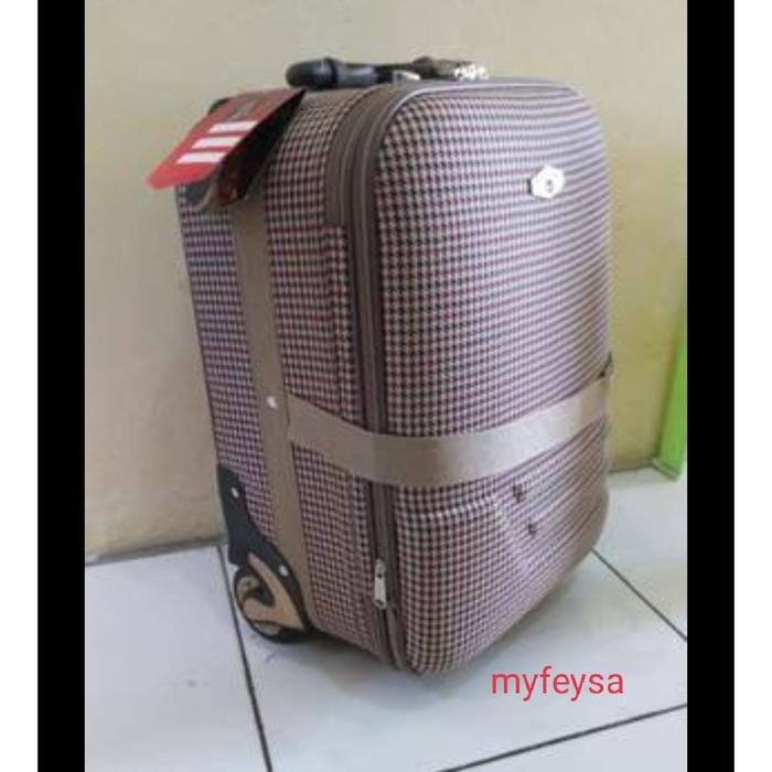 Gambar 20 expanding ditempat Kanvas bayar Koper inch COD Bahan Batik dari CH Style undefined Tokopedia