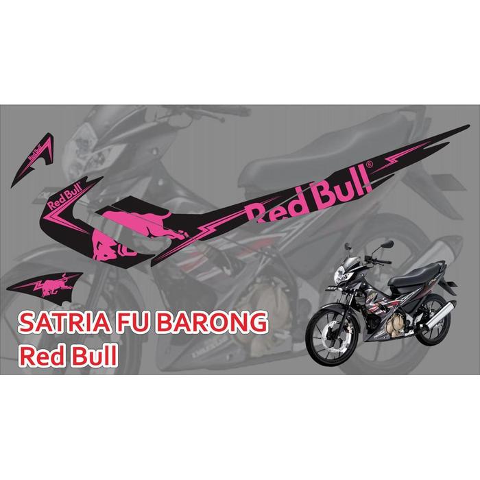 Gambar TERBARU Stiker striping Suzuki Satria FU Barong RedBull - magenta dari Depsky Inferno Soul undefined Tokopedia