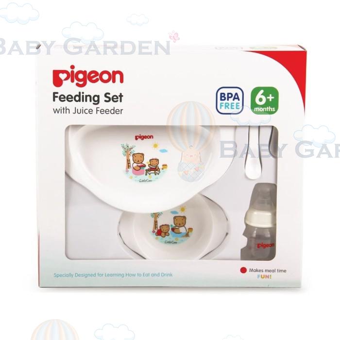 Gambar PERLENGKAPAN MAKAN BAYI FEEDING SET JUICE FEEDER SENDOK PIRING MANGKOK dari BABYGARDEN.ID undefined Tokopedia