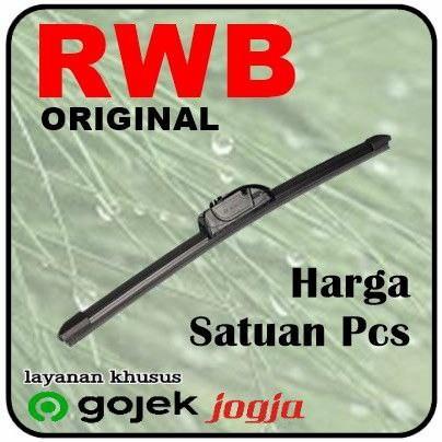 Gambar Wiper Kipas Kaca Depan - RWB Aerofit / Frameless / Lentur / Pisang - 12inch dari Galaxy.Express undefined Tokopedia