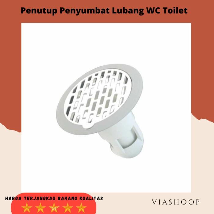 Gambar Penutup Penyumbat Lubang WC Toilet/penutup lubang WC toilet - Putih - Putih dari murahgrosirku undefined Tokopedia