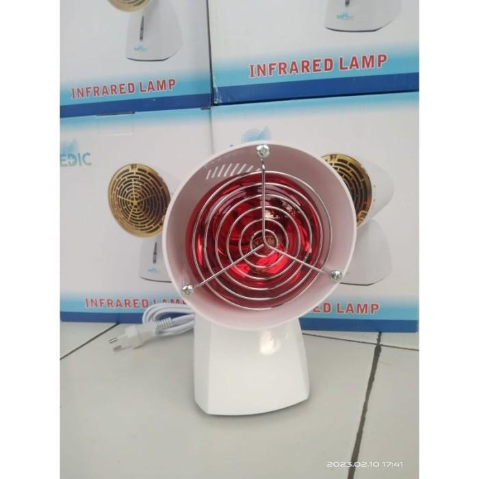 Gambar fisioterapi sinar lampu infrared infra merah alat terapi kesehatan - merk MEDIC dari Berkah SANTRI Bantul undefined Tokopedia