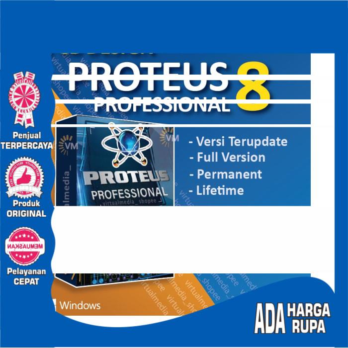 Jual PROTEUS PRO 8 SOFTWARE PCB DESIGN BOARD SKEMA JALUR PAPAN LAYOUT